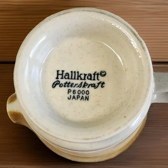 Mikasa Hallkraft Potterskraft Creamer P6000 – Vintage Japan Stoneware (Coordinat - Picture 8 of 8